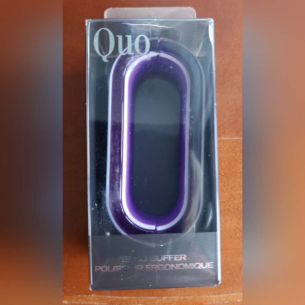 NWT QUO ERGO 3 IN 1 NAIL BUFFER